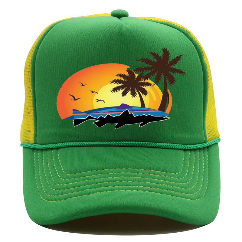 Bass Pro Shops Hat Summer Outdoor Surfing Shade Baseball Cap Sunscreen Printed Fishing Net Cap