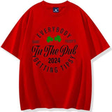 Everybody in The Pub Getting Tipsy T-Shirt Funny St Patrick