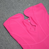 Women's Evening Dress Hollow-out Tight Hip Skirt Sexy