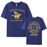 Percy Jackson Double Sided Graphic T Shirt Camp Half Blood