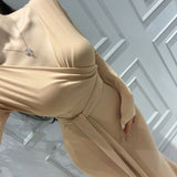 Women Dresses V-neck Long-Sleeve Dress Long Dress Sexy