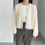 Women Cardigan Sweater Autumn Sweater Cardigan Long Sleeve Loose Button 3ty920