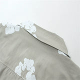 Denim Tears Outfit:T Shirt/Shorts (Separate Purchase Options) Shirt Loose Shorts Men and Women Casual Suit