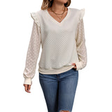 Women Knitted Sweater Autumn Long Sleeve Knitted Top