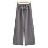 Women Sweatpants Autumn Straight Casual Loose Wide-Leg Pants Sweatpants
