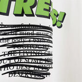 Vetements T Shirts VTM Color Stress Slogan Loose Short Sleeve T-shirt