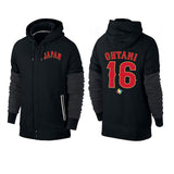 MLB Hoodie WBC Japan Shohei Otani 1 sweater baseball jersey hoodie (Part 3)