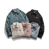Unisex Jacket Autumn Five-Color Rubber Label Jacket Women's Clothing