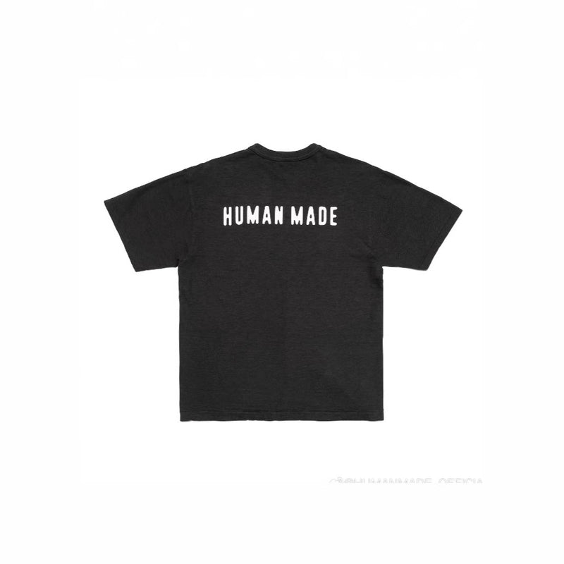 Men T-shirts Human Short Sleeve T-Shirt Trend Printed Casual T-Shirt