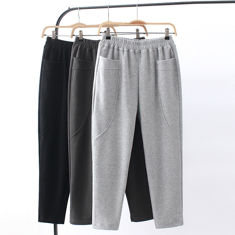 Women Sweatpants Spring and Autumn Loose Harem Pants Casual Pants