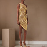 Women Dresses Sexy Dress Sleeveless Dress (Zns0409)