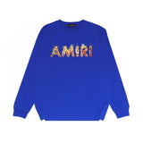 Amiri Long Sleeve Shirt Fashion Brand Long Sleeve Long-Sleeved T-shirt Blouse