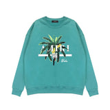 Amiri Long Sleeved Shirt Fashion Brand Crew Sweatshirts round Neck Sweater