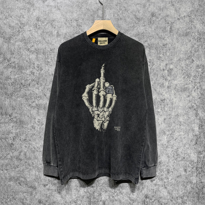 Gallery Dept Long Sleeve Shirt Vintage T Shirt Washed and Worn Vintage Long Sleeve T-shirt