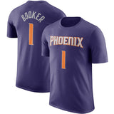 NBA T-Shirts NBAT Shirt Suns Durant Booker Paul Basketball Shirt Short Sleeve