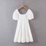 Women Dresses Summer Lace Dress Skirt (Xds0414)