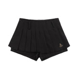 Women Skirt Embroidered Pleated Pants Skirt Girls' Autumn and Winter Leisure Skirt