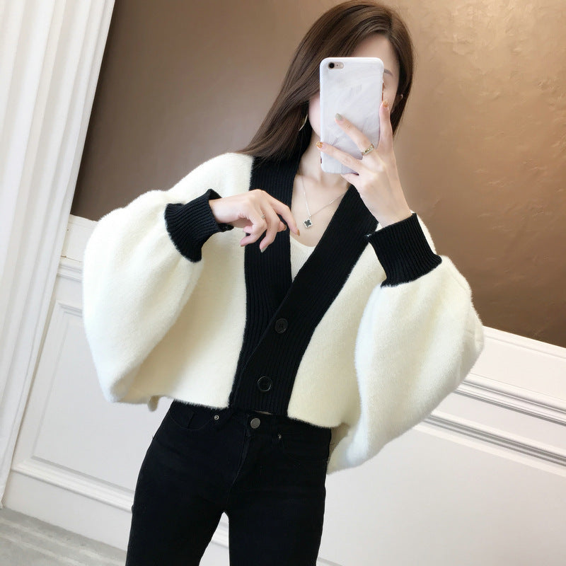 Women Knitwear Spring and Autumn Loose Knitted Cardigan