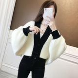 Women Knitwear Spring and Autumn Loose Knitted Cardigan