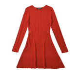 Women Dresses Summer round Neck Hollow Dress Sexy Skirt (Xds0414)