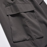 Men Sweatpants Pleated Multi-Pocket Cargo Pants Sports Straight-Leg Wide-Leg Pants