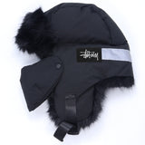 Stussy Hat Warm Lei Feng Hat Women's Winter Outdoor Skiing Cold Cycling Hat