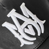Amiri hat embroidery leather