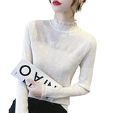 Women Knitwear Autumn and Winter Turtleneck Knitwear Top