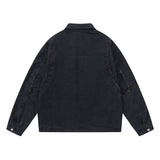 Unisex Jacket Autumn Workwear Loose Jacket