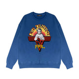 Amiri Long Sleeve Shirt Crew Sweatshirts Crew Neck Sweater
