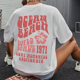Ocean Beach Shirt Aesthetic Tee Trendy Shirts California
