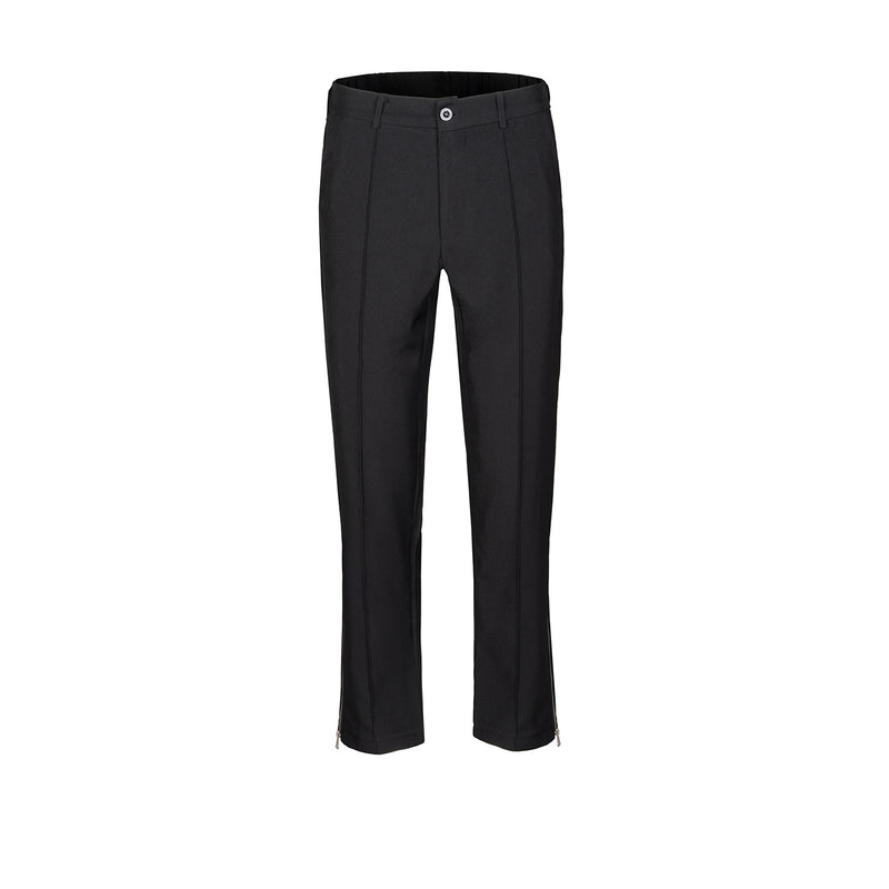 MIJKO Men's Vintage Pants MIJKO Men's Women's Zipper Pants Trendy Casual Pants