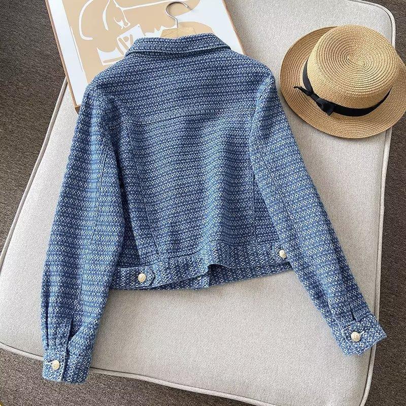 Women Jacket Autumn and Winter Loose Vintage Denim Jacket