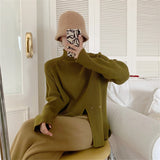 Women Knitwear Autumn and Winter Turtleneck Knitwear Sweater