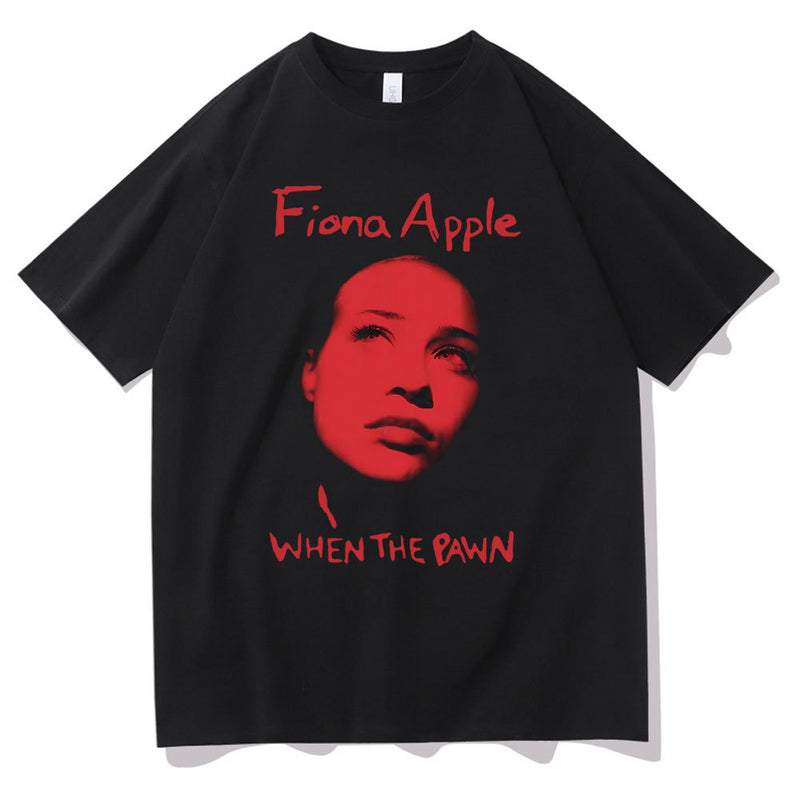Rock Singer Fiona Apple Print T-shirt Men Women Fashion Rock