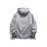 Unisex Jacket Autumn Coat Shell Jacket Hooded Hooded Jacket
