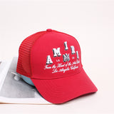 Amiri Hat Baseball Cap, Cap, Casual Versatile Men's and Women's Fishing Cap