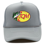 Bass Pro Shops Hat TQM Baseball Cap Printed Summer Outdoor Shade Casual Cap