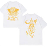 Fourth Wing Graphic T Shirts Basgiath War College Dragon