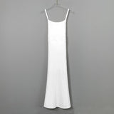 Women Dresses Bow Summer Bra Top Long Skirt Hip Skirt Sexy