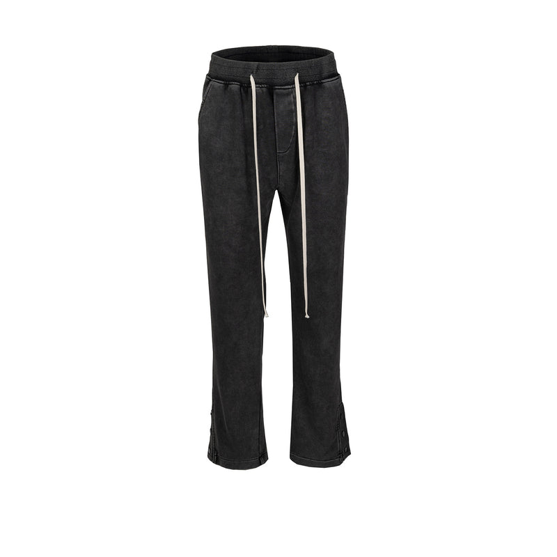 MIJKO Men's Vintage Pants MIJKO Hip Hop Spliced Pants Men's and Women's Wide-footed Casual Pants Tide