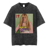 Natanael Cano Nata Montana Vintage Washed T Shirts Amor