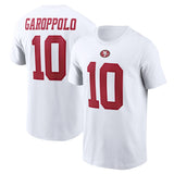 NFL T-Shirts NFL Football 49ers Jerseys Short Sleeves Men's Loose T-Shirts