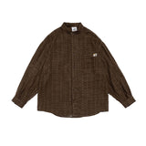 Unisex Jacket Autumn Vintage Stripe Shirt