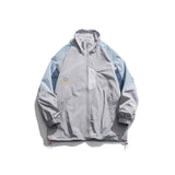 Unisex Shirts Fall Color-Blocking Jacket