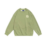 Unisex Hoodie Autumn Foaming Patchwork Sweater