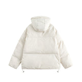 Unisex Winter Cotton Coat Vintage Loose and Warm Cotton Jacket