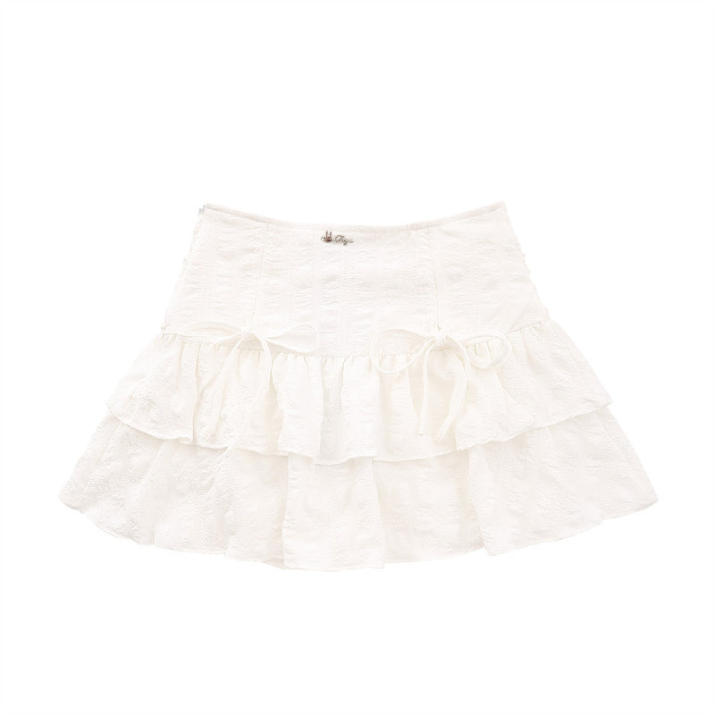 Women Skirt Ballet Style Pleated Pettiskirt
