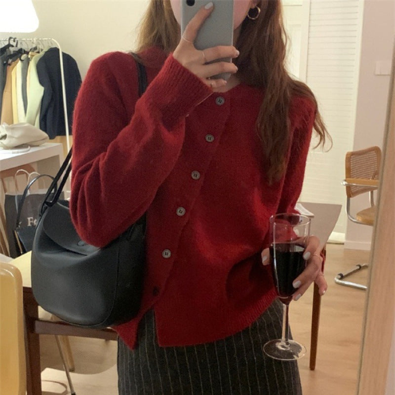 Women Knitwear Autumn Sweater Women's Knitted Cardigan