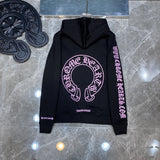 Chh Chrome Hearts Hoodie horseshoe LOGO Sanskrit alphabet hooded sweater